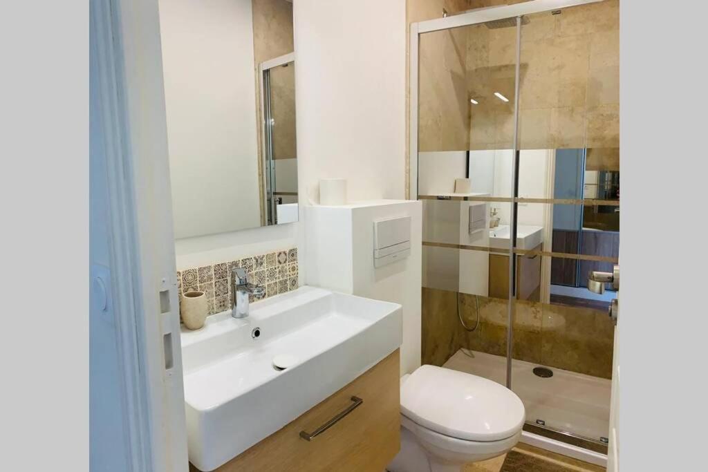 Studio Vue Mer Au Calme Proche Des Plages Apartment Nice Ngoại thất bức ảnh